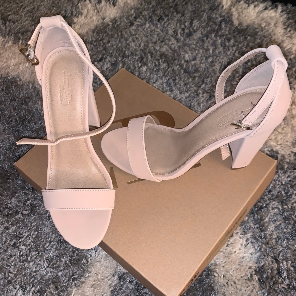 Nude sandals
